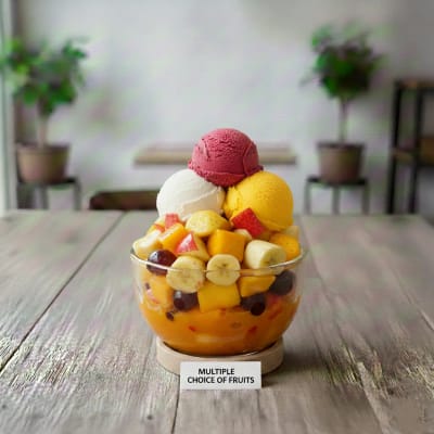 multiple choice of fruits