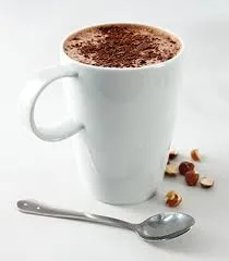 Hot chocolate hazelnut